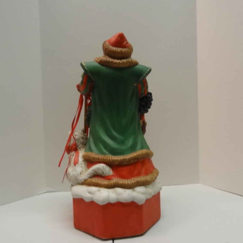 Ceramic Musical Santa - Picture 2 of 4